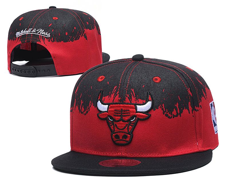 2022 NBA Chicago Bulls Hat TX 07061->->Sports Caps